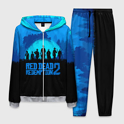 Костюм мужской RDR 2: Blue Style, цвет: 3D-меланж