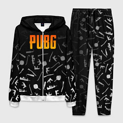 Костюм мужской PUBG Master, цвет: 3D-белый