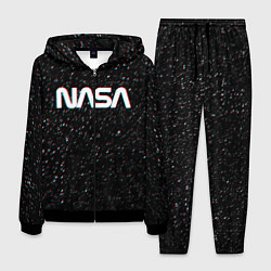 Костюм мужской NASA: Space Glitch, цвет: 3D-черный