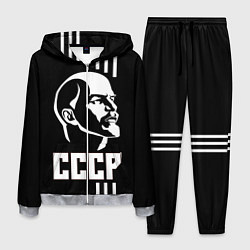Костюм мужской СССР Ленин, цвет: 3D-меланж