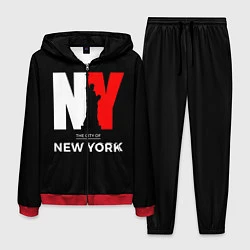 Костюм мужской New York City, цвет: 3D-красный