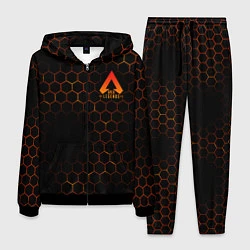 Костюм мужской Apex Legends: Orange Carbon, цвет: 3D-черный
