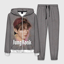 Костюм мужской BTS JungKook, цвет: 3D-белый