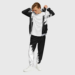 Костюм мужской ЧЁРНЫЙ КЛЕВЕР, цвет: 3D-меланж — фото 2