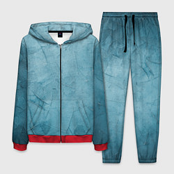 Костюм мужской Оттенки синего, цвет: 3D-красный