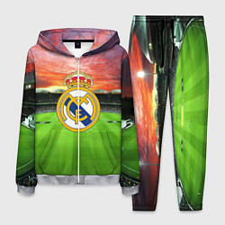 Костюм мужской FC Real Madrid, цвет: 3D-меланж