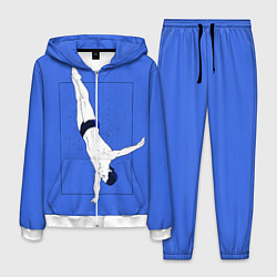 Костюм мужской Dive, цвет: 3D-белый