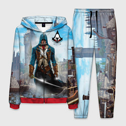 Костюм мужской Assasin's creed, цвет: 3D-красный