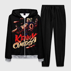 Костюм мужской Kenny Omega Street Fighter, цвет: 3D-меланж