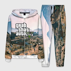 Костюм мужской Grand Theft Auto 5, цвет: 3D-белый