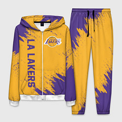 Костюм мужской LA LAKERS, цвет: 3D-белый