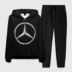 Костюм мужской MERCEDES-BENZ CARBON, цвет: 3D-черный
