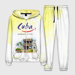 Костюм мужской Куба, цвет: 3D-белый