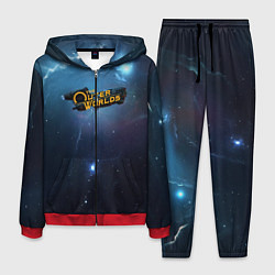 Костюм мужской Spaceship, цвет: 3D-красный