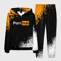 Костюм мужской PORNHUB, цвет: 3D-черный