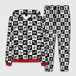 Костюм мужской Fortnite&Marshmello, цвет: 3D-красный