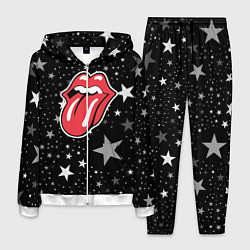 Костюм мужской Rolling stones star, цвет: 3D-белый
