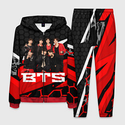 Костюм мужской BTS, цвет: 3D-красный