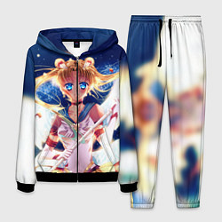 Костюм мужской SAILOR MOON, цвет: 3D-черный