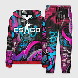 Костюм мужской CS GO - Fever Dream, цвет: 3D-красный