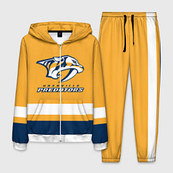 Костюм мужской Нэшвилл Предаторз, цвет: 3D-белый