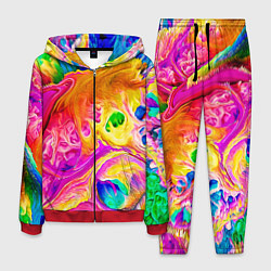 Костюм мужской TIE DYE, цвет: 3D-красный