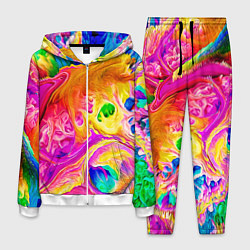 Костюм мужской TIE DYE, цвет: 3D-белый