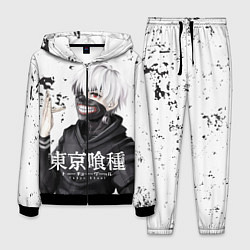 Костюм мужской Токийский гуль, цвет: 3D-черный