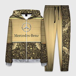 Костюм мужской MERCEDES GOLD, цвет: 3D-меланж