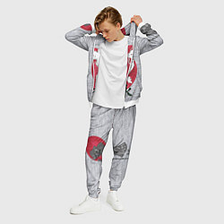 Костюм мужской Japan style, цвет: 3D-белый — фото 2