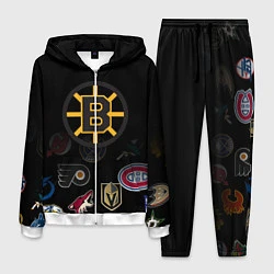 Костюм мужской NHL Boston Bruins Z, цвет: 3D-белый