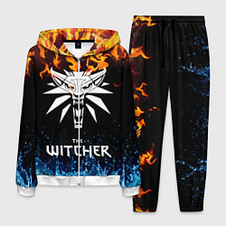 Костюм мужской The Witcher, цвет: 3D-белый