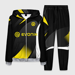 Костюм мужской BORUSSIA DORTMUND, цвет: 3D-меланж