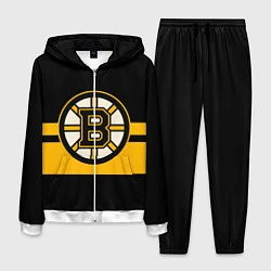 Костюм мужской BOSTON BRUINS NHL, цвет: 3D-белый