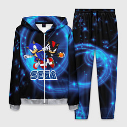 Костюм мужской Sonic SEGA, цвет: 3D-меланж