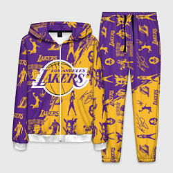 Костюм мужской КОБИ БРАЙАНТ, цвет: 3D-белый