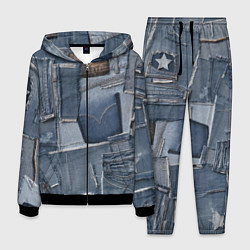 Костюм мужской Jeans life, цвет: 3D-черный