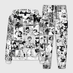 Костюм мужской Haikyu, цвет: 3D-белый