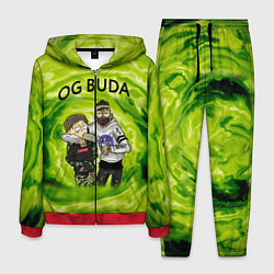 Костюм мужской Репер - OG Buda, цвет: 3D-красный