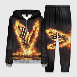 Костюм мужской ВИКИНГИ VIKINGS V, цвет: 3D-меланж