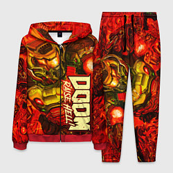 Костюм мужской DOOM Eternal, цвет: 3D-красный