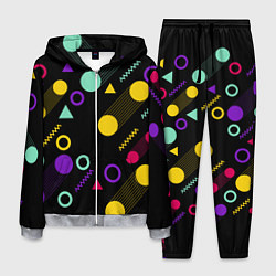 Мужской костюм Круги и Треугольники