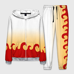 Костюм мужской ШИНДЖУРО РЕНГОКУ KNY, цвет: 3D-меланж