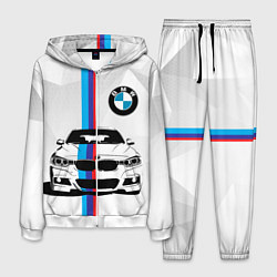 Костюм мужской BMW БМВ M PERFORMANCE, цвет: 3D-белый