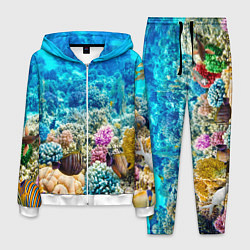 Костюм мужской Риф, цвет: 3D-белый