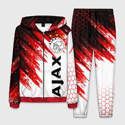 Костюм мужской FC AJAX AMSTERDAM ФК АЯКС, цвет: 3D-красный