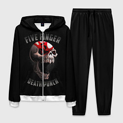 Костюм мужской Five Finger Death Punch 5FDP, цвет: 3D-белый