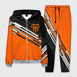 Костюм мужской ФК ВАЛЕНСИЯ SPORT СПОРТ, цвет: 3D-меланж