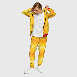 Костюм мужской Желтая чешуя, цвет: 3D-красный — фото 2