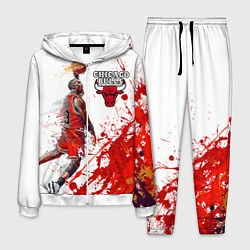 Костюм мужской CHICAGO BULLS 9, цвет: 3D-белый